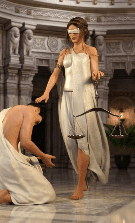 Têmis deusa da justiça grega