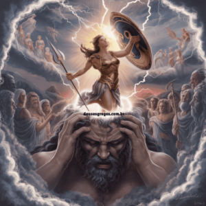 Nascimento de Atena: Traição, Dor e Renascimento - Mitologia Grega