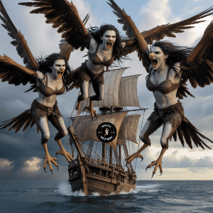 Harpias Mitologia Grega: Origem e Relação com os Deuses