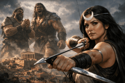 Ártemis e os Aloídas